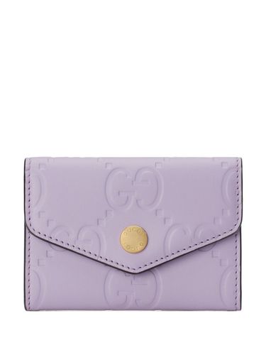 Gg Supreme Leather Card Case - Gucci - Modalova