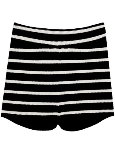 Organic Cotton Striped Shorts - Ami Paris - Modalova