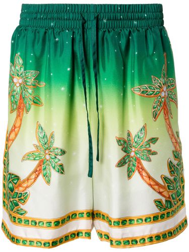 CASABLANCA - Printed Silk Shorts - Casablanca - Modalova