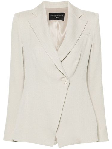 Single-breasted Blazer Jacket - Emporio Armani - Modalova