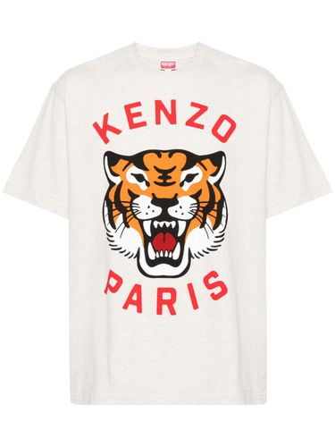 KENZO - Lucky Tiger Cotton T-shirt - Kenzo - Modalova