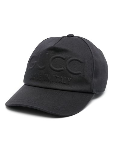 GUCCI - Logo Cotton Baseball Cap - Gucci - Modalova