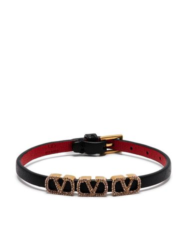 Vlogo Signature Leather Bracelet - Valentino Garavani - Modalova