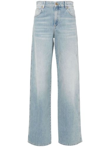 BLUMARINE - Denim Boyfriend Jeans - Blumarine - Modalova