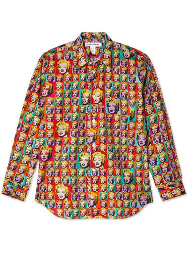 COMME DES GARÇONS SHIRT - Printed Cotton Shirt - Comme des Garçons Shirt - Modalova