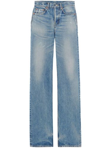 High-waisted Denim Jeans - Saint Laurent - Modalova
