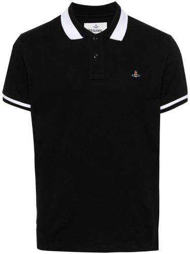Logo Cotton Polo Shirt - Vivienne Westwood - Modalova