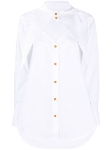 Cut-out Heart Cotton Shirt - Vivienne Westwood - Modalova