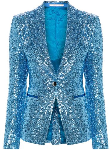 Sequined Single-breasted Jacket - Tagliatore - Modalova