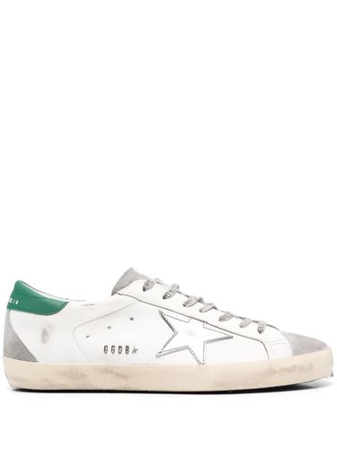 Super Star Leather Sneakers - Golden Goose - Modalova