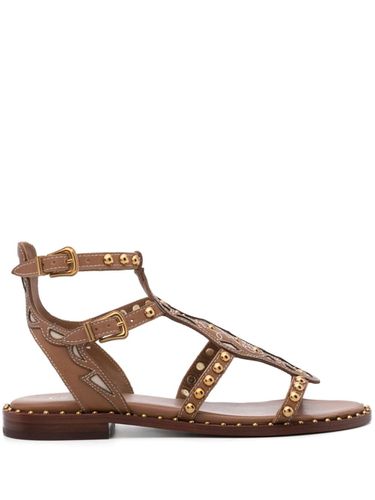 ASH - Plaza Studded Leather Sandals - Ash - Modalova