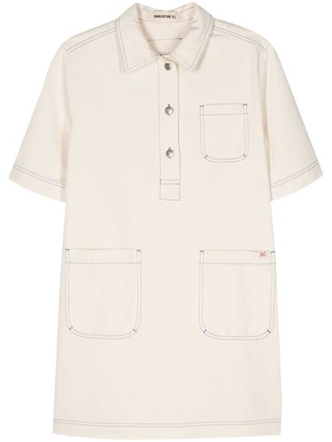 Luigina Cotton Shirt Dress - Semicouture - Modalova