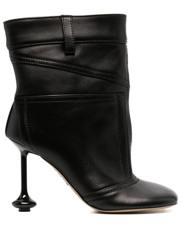 Toy Leather Heel Ankle Boots - Loewe - Modalova