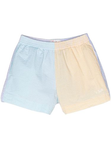 Striped Cotton Shorts - Mc2 Saint Barth - Modalova