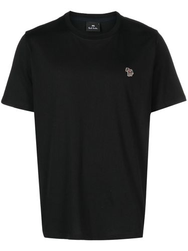 Zebra Logo Cotton T-shirt - PS Paul Smith - Modalova