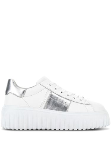 HOGAN - H-stripes Leather Sneakers - Hogan - Modalova