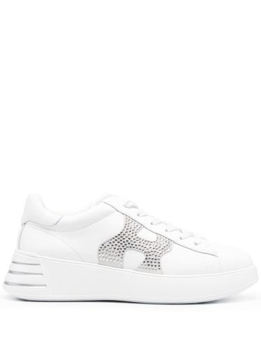 HOGAN - Rebel Leather Sneakers - Hogan - Modalova