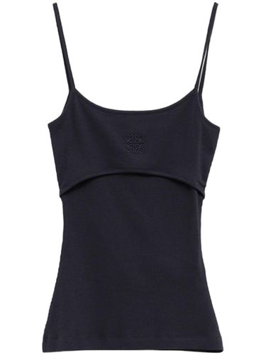 LOEWE - Anagram Cotton Tank Top - Loewe - Modalova