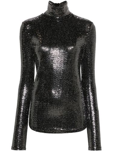 Joyela Shiny High-neck Top - Isabel Marant - Modalova