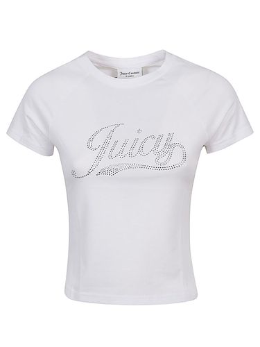 JUICY COUTURE - Logo Cotton T-shirt - Juicy Couture - Modalova