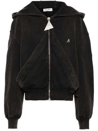 THE ATTICO - Logo Cotton Hoodie - The Attico - Modalova