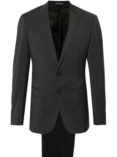 Single-breasted Wool Suit - Emporio Armani - Modalova