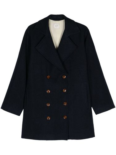 ALYSI - Wool Double-breasted Coat - Alysi - Modalova