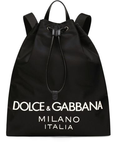 Logo Nylon Backpack - Dolce & Gabbana - Modalova