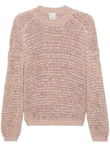 Bouclé Crewneck Sweater - Forte Forte - Modalova