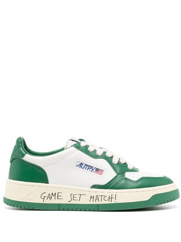 Medalist Low Leather Sneakers - Autry - Modalova