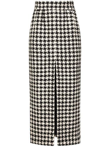 Pied-de-poule Long Skirt - Dolce & Gabbana - Modalova