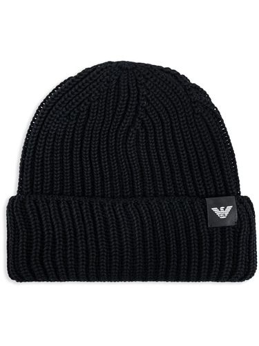 EMPORIO ARMANI - Wool Beanie - Emporio Armani - Modalova