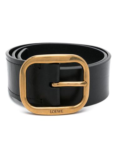 LOEWE - Rounded Leather Belt - Loewe - Modalova