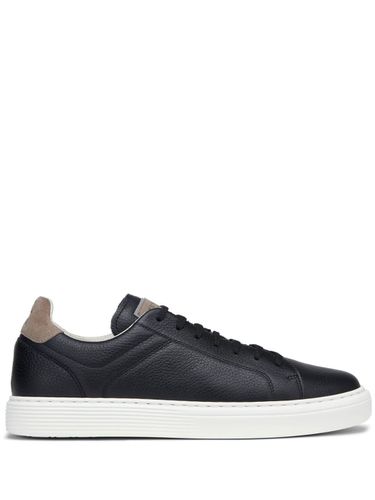 Leather Sneakers - Brunello Cucinelli - Modalova