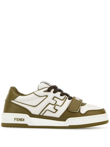 Match Leather Sneakers - Fendi - Modalova