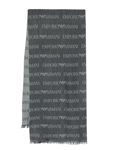 EMPORIO ARMANI - Wool Scarf - Emporio Armani - Modalova