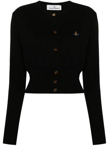 Cotton And Cashmere Cropped Cardigan - Vivienne Westwood - Modalova