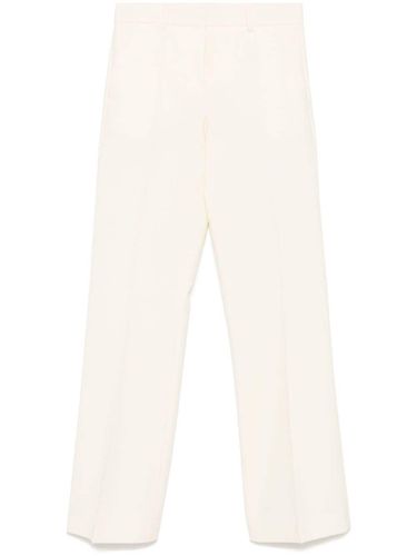 Wool Flared Trousers - Alberto Biani - Modalova