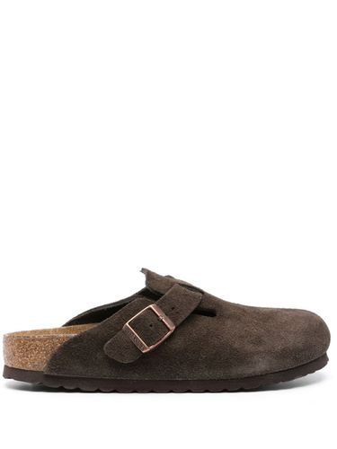 Boston Suede Leather Slippers - Birkenstock - Modalova