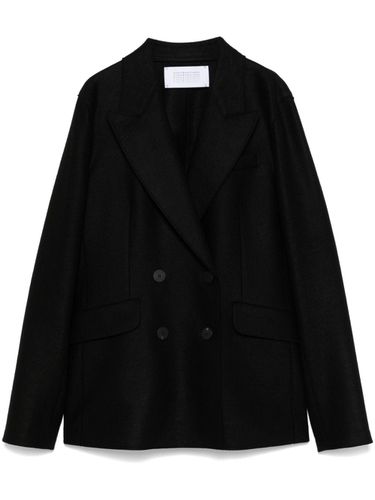 Wool Double-breasted Blazer - Harris Wharf London - Modalova