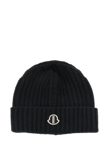 Knitted Beanie - Moncler + Rick Owens - Modalova