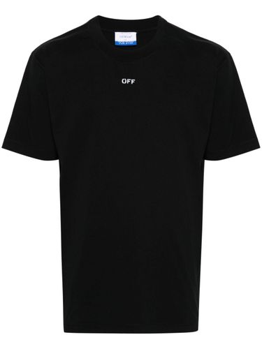 Off Stamp Cotton T-shirt - Off-White - Modalova