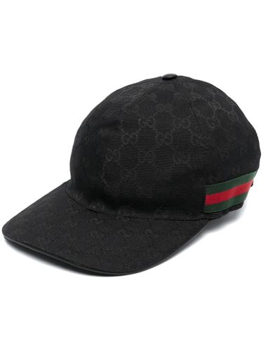 GUCCI - Web Detail Baseball Cap - Gucci - Modalova