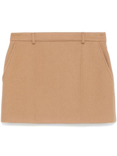 Wool And Cashmere Mini Skirt - Gucci - Modalova