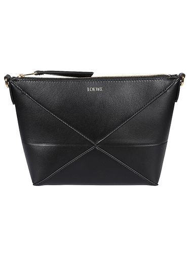 LOEWE - Puzzle Fold Leather Pouch - Loewe - Modalova