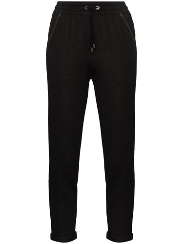 Cotton And Silk Blend Trousers - Brunello Cucinelli - Modalova