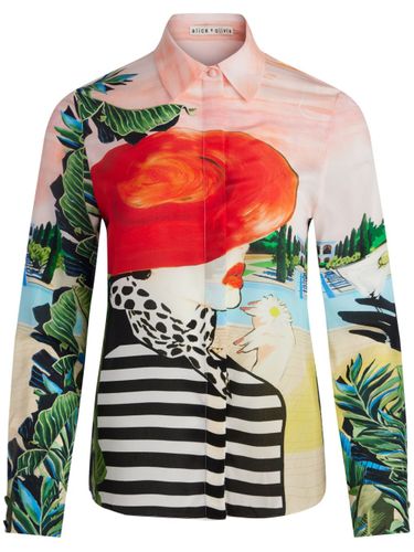 ALICE+OLIVIA - Willa Printed Shirt - Alice+Olivia - Modalova