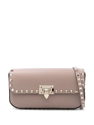 Leather Rockstud Crossbody Bag - Valentino Garavani - Modalova