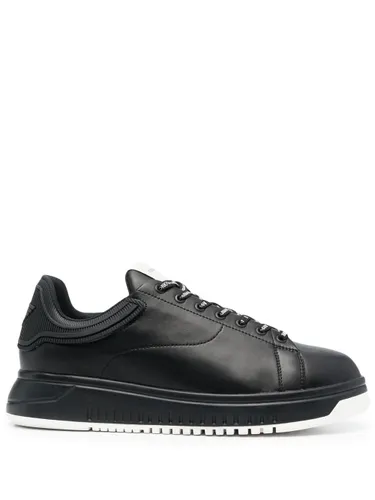 EMPORIO ARMANI - Leather Sneakers - Emporio Armani - Modalova