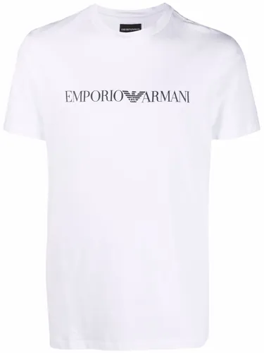 Logo Cotton T-shirt - Emporio Armani - Modalova